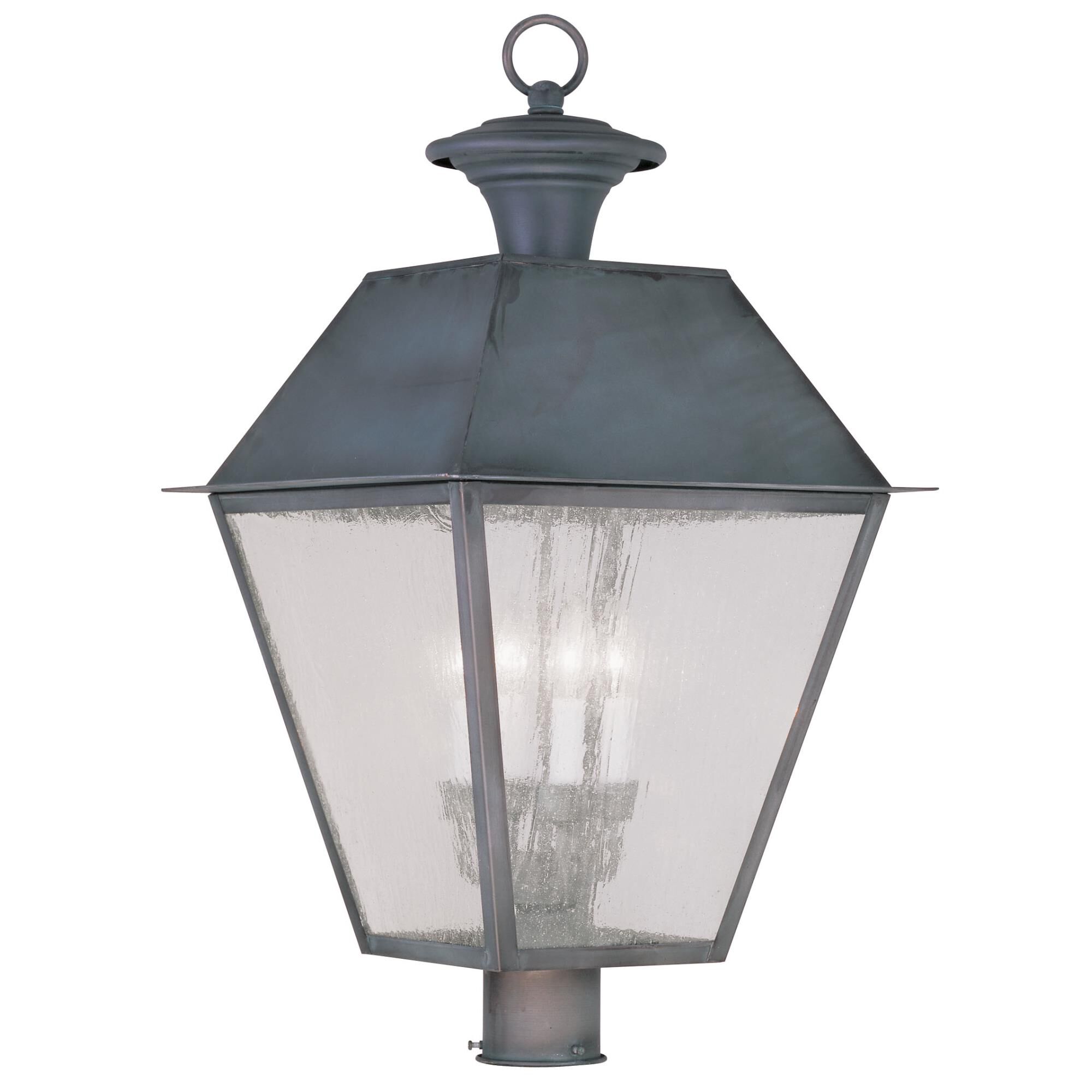 Mansfield 27 Inch Tall 4 Light Outdoor Post Lamp by Livex Lighting